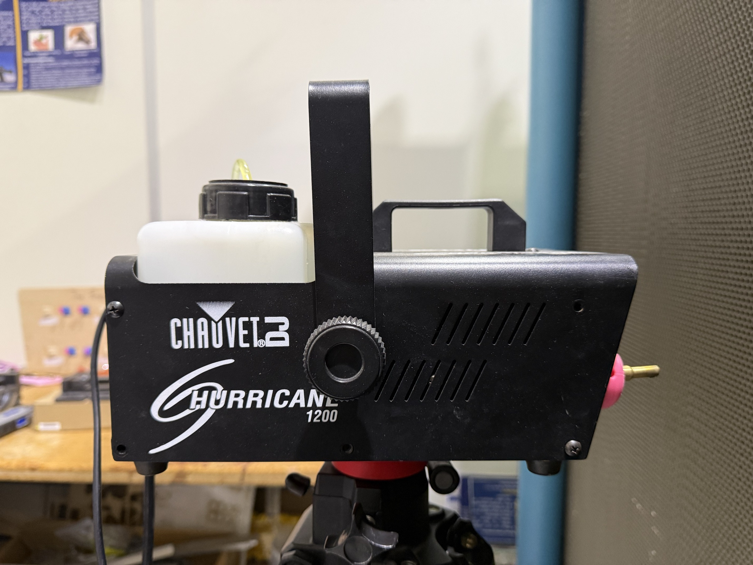 Smoke generator — side view